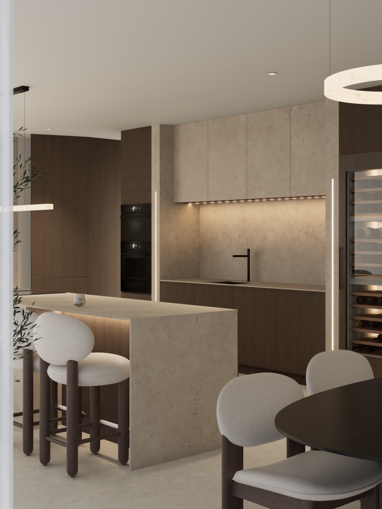 DIÓ MÉSZKŐ | BUDAPEST - Dorina Interior Design